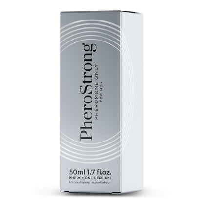 PheroStrong Pheromone Parfum Only for Men 50ml Verpackung – hochwertiges Design eines maskulinen Duftes