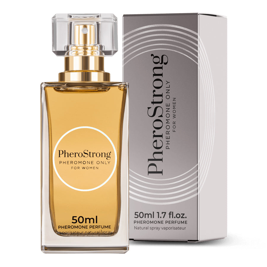 PheroStrong Pheromone Parfum Only for Women 50ml eleganter Flakon Vorderansicht