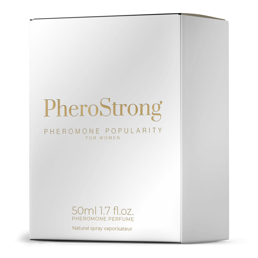 PheroStrong Pheromone Parfum Popularity for Women 50ml Verpackung in elegantem Design