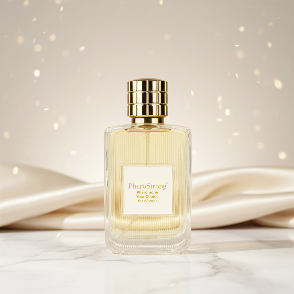 PheroStrong Your Choice Damenparfum mit fruchtigen und blumigen Noten.