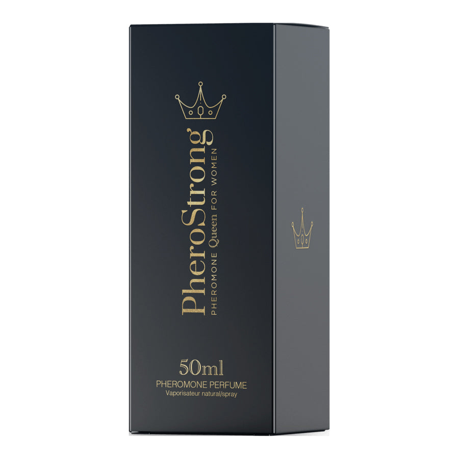 PheroStrong Queen Pheromone Parfum für Frauen 50ml Verpackung in elegantem Look