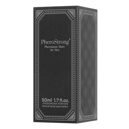 PheroStrong Show for Men Pheromone Parfum 50ml edle Verpackung im modernen Design
