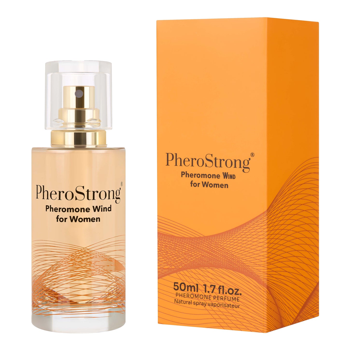 PheroStrong Wind Pheromone Parfum für Frauen 50ml eleganter Duft Flakon mit Verpackung