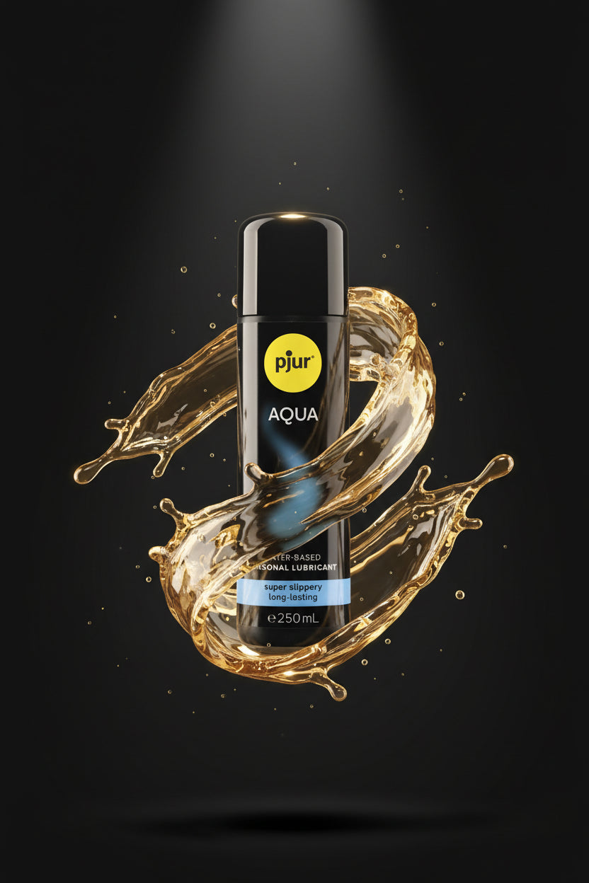 pjur AQUA Gleitgel auf Wasserbasis 250 ml – feuchtigkeitsspendend und hautfreundlich