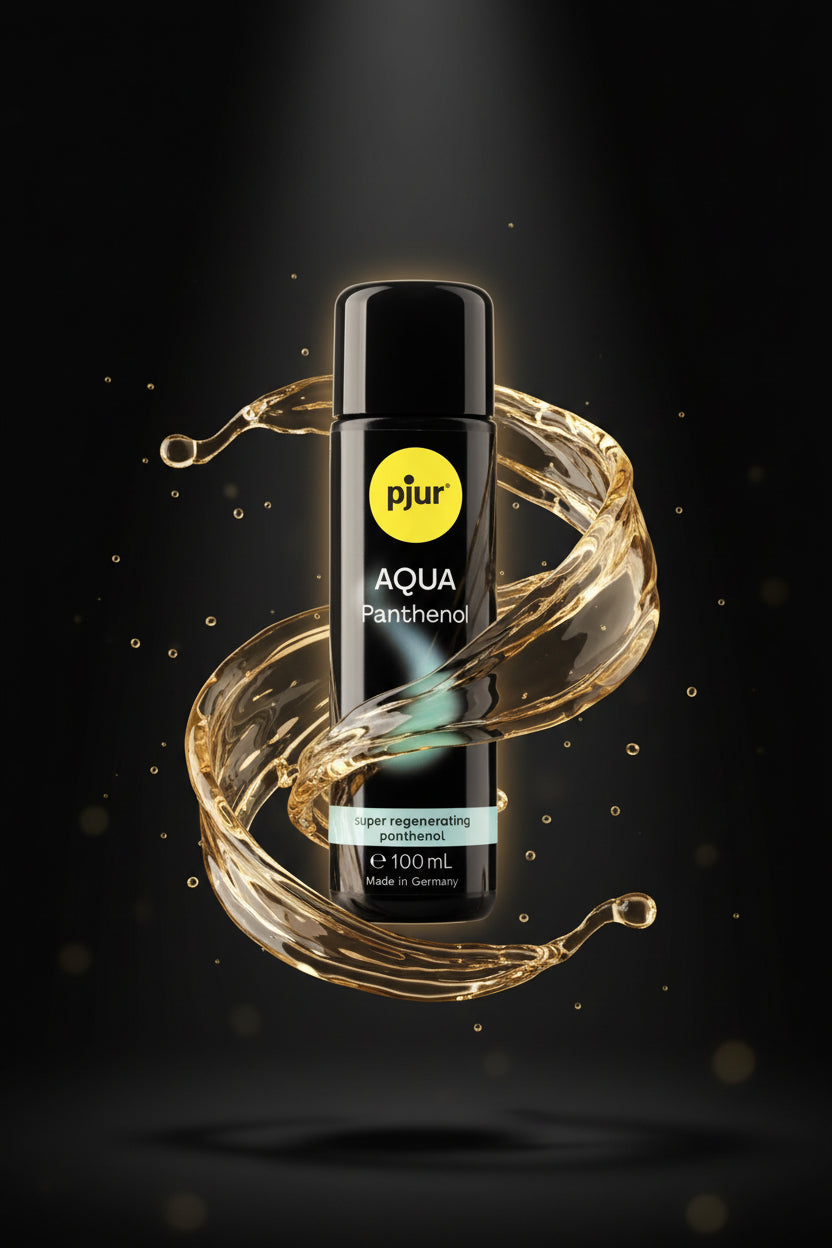 pjur AQUA Panthenol wasserbasiertes Gleitgel mit pflegendem Panthenol 100 ml – hautfreundlich und langanhaltend