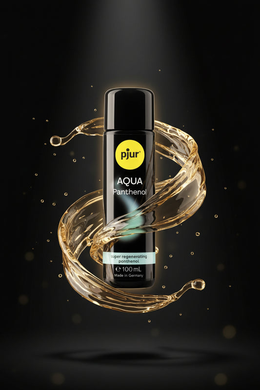pjur AQUA Panthenol wasserbasiertes Gleitgel mit pflegendem Panthenol 100 ml – hautfreundlich und langanhaltend