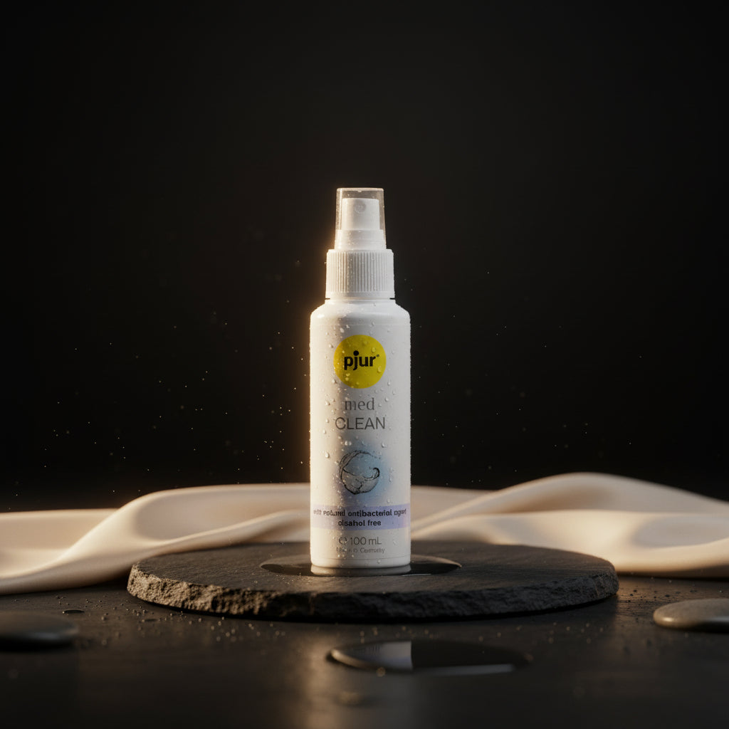 pjur CLEAN Intimate Cleaning Spray 100 ml alkoholfrei für hygienische Reinigung von Intimbereich und Toys