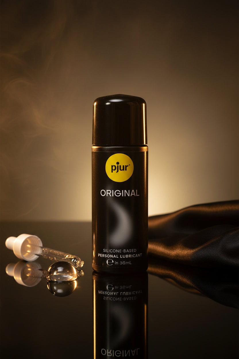 pjur Original Silikon-Gleitgel in eleganter Flasche