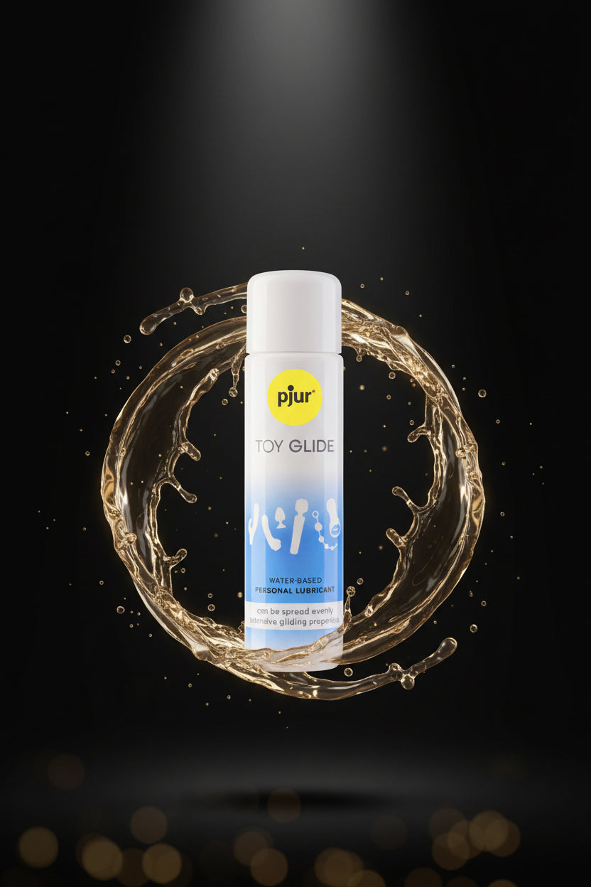 pjur Toy Glide wasserbasiertes Gleitgel für Intimate Toys 100 ml Flasche