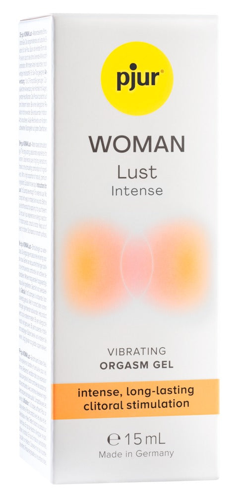 pjur WOMAN Lust Intense Verpackung Stimulationsgel für intensive sinnliche Momente