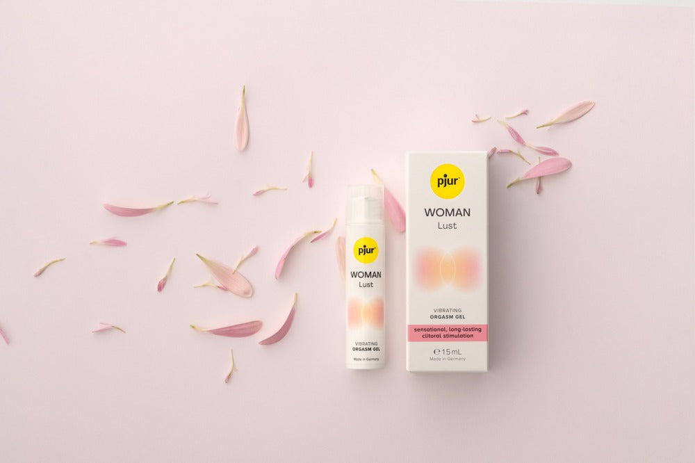 pjur WOMAN Lust Stimulationsgel mit Blüten für sanfte Intimate Wellness Ästhetik