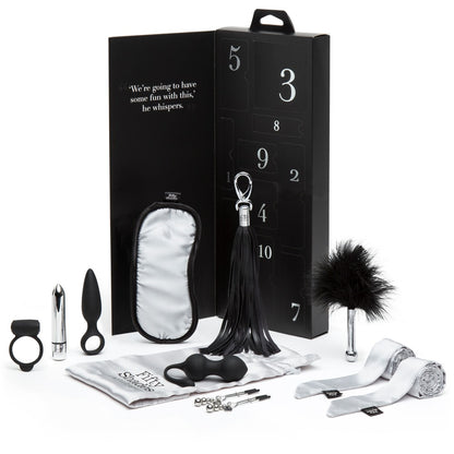 10-teiliges Intimate Wellness Set im Kalenderformat mit vielfältigen Accessoires