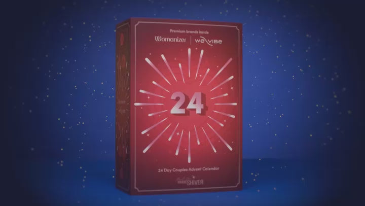 Magic Shiver Couples Erotik-Adventskalender 2026 im Video mit 24 Geschenkboxen, Womanizer Liberty, We-Vibe Sync Lite und weiteren Toys