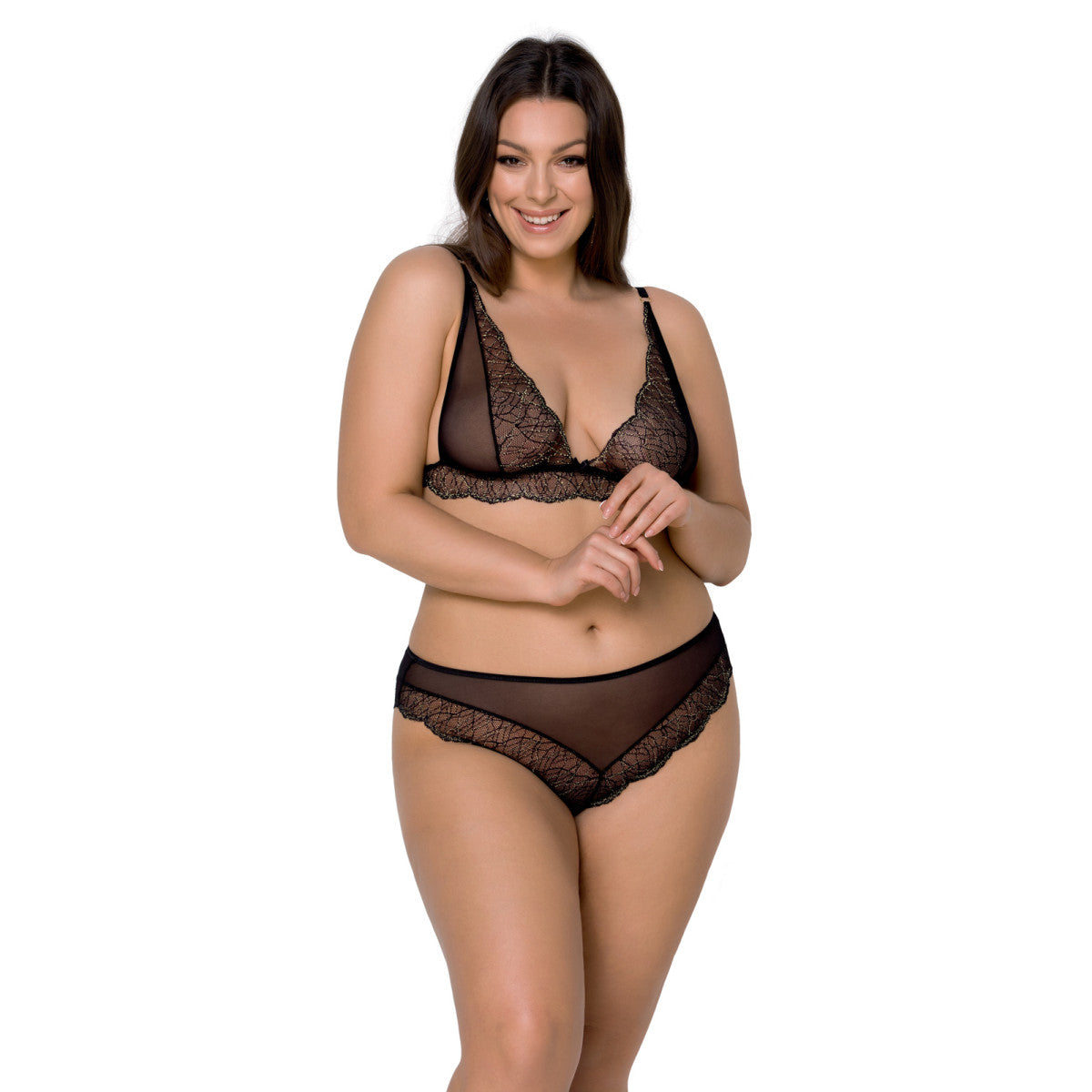 Passion PS Amberly Size Plus 2pcs set black - Produktansicht 1