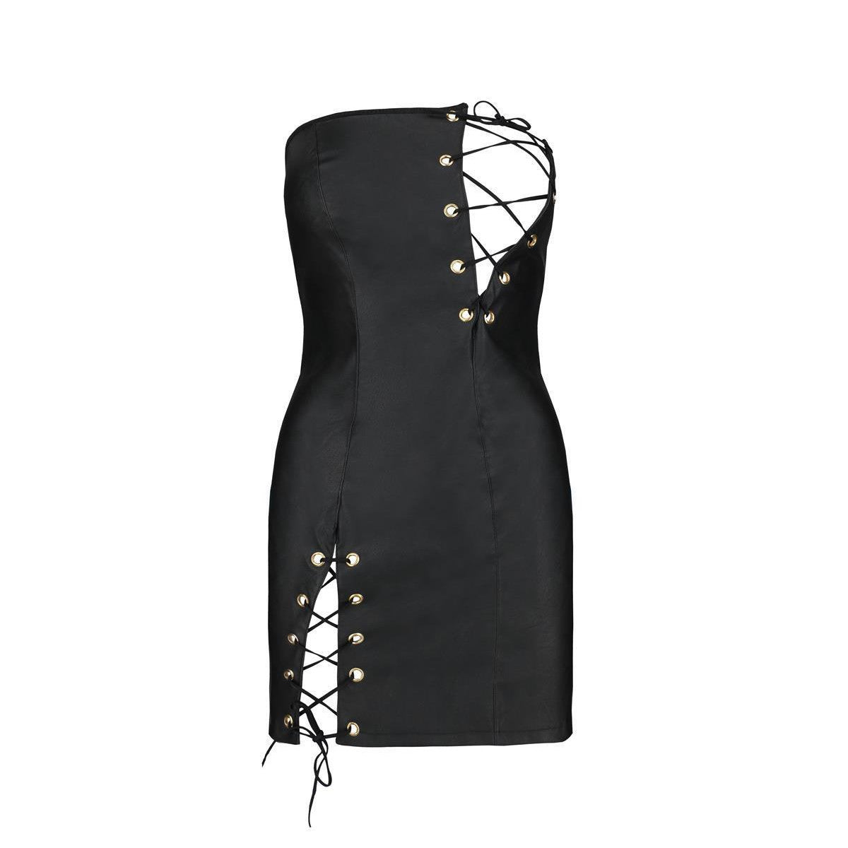 Passion PS Celin Size Plus chemise & thong black - Produktansicht 3
