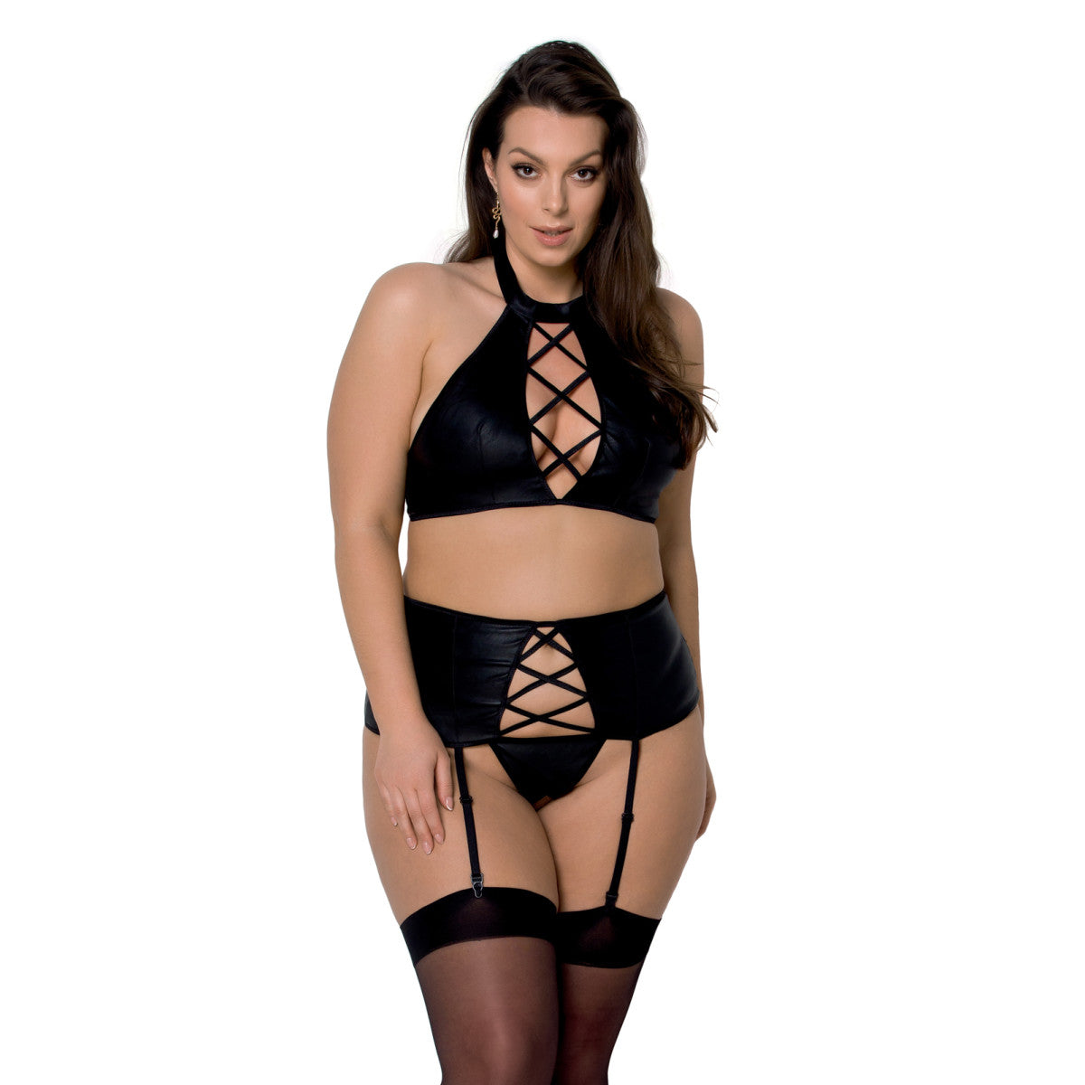 Passion PS Nancy Size Plus 3pcs set black - Produktansicht 1