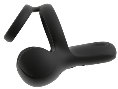 Seitenansicht des Rebel Ball Massagers mit Hoden- und Damm-Stimulator