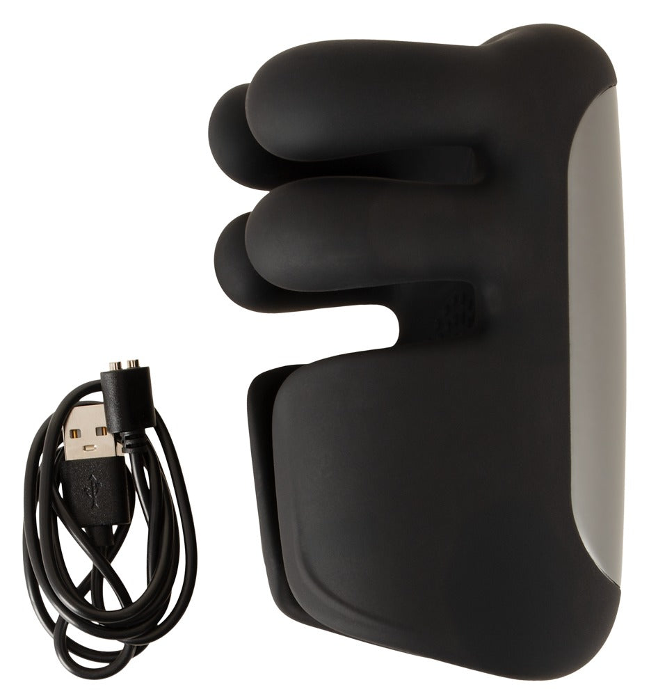 Rebel Pulse Grip Masturbator mit beiliegendem USB-Ladekabel