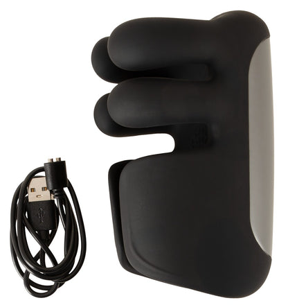 Rebel Pulse Grip Masturbator mit beiliegendem USB-Ladekabel
