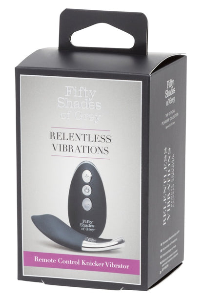Produktverpackung Relentless Vibrations Auflegevibrator mit elegantem Design