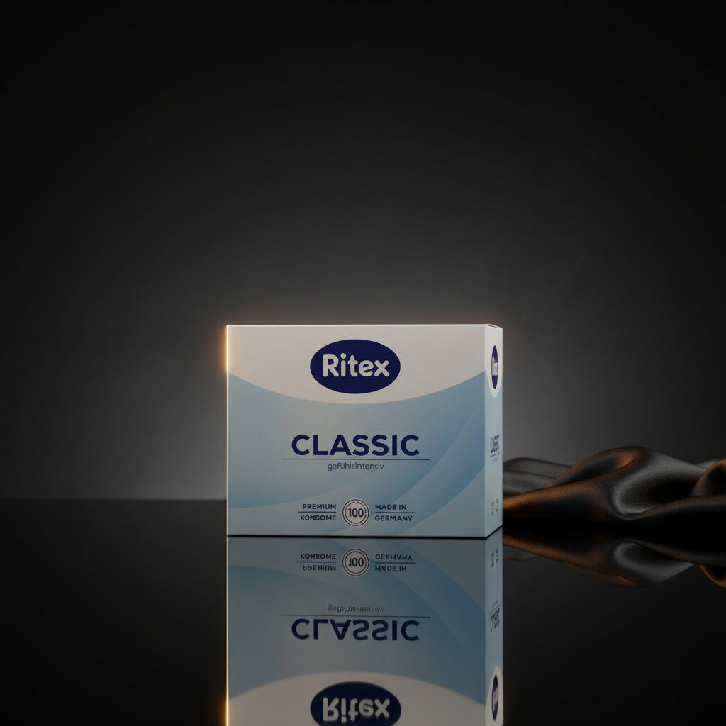 Ritex CLASSIC gefühlsintensiv 100er Kondome – Premium Qualität aus Deutschland, geprüft und komfortabel in der Anwendung