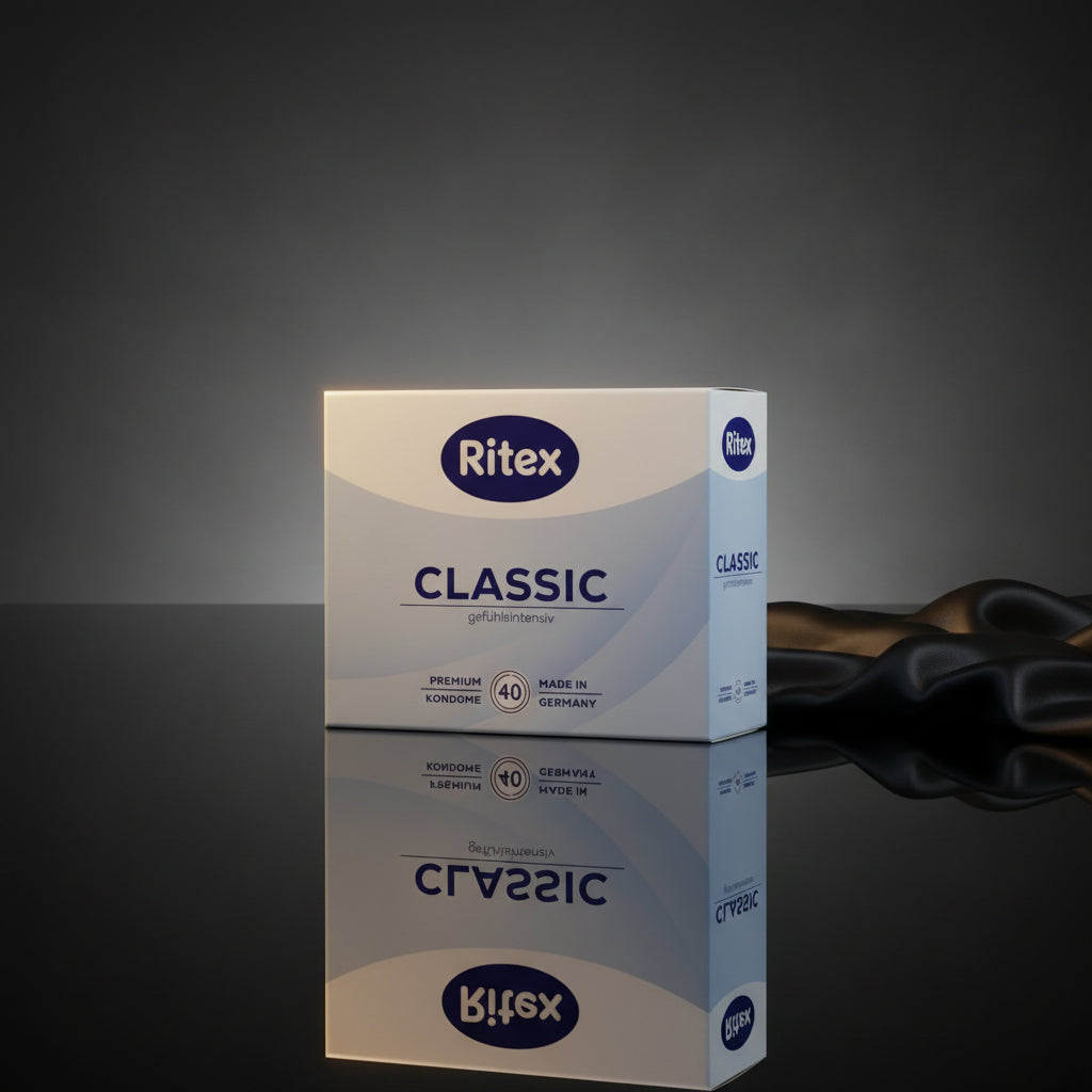 Ritex CLASSIC gefühlsintensiv 40er Kondome – Premium Qualität aus Deutschland, sicher und angenehm in der Anwendung