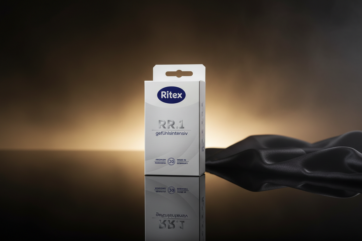 Transparente Ritex RR.1 Kondome für intensives Empfinden