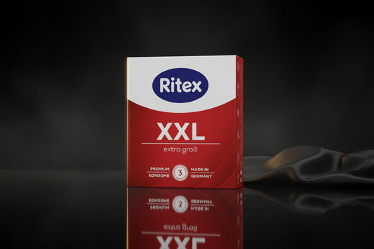 Ritex XXL Kondome extra groß 3er Packung aus Deutschland mit hautfreundlicher Qualität