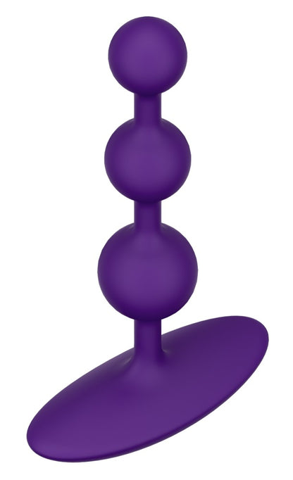Flexible ROMP Amp Analkette aus Silikon mit drei unterschiedlich großen Kugeln