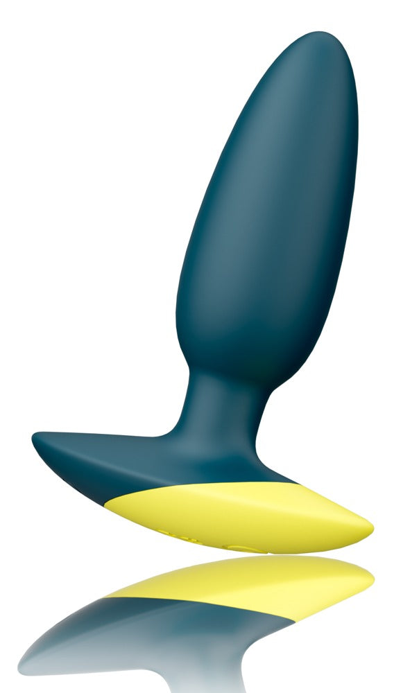 ROMP Bass Analplug konisches Design Seitenansicht mit sicherer Basis