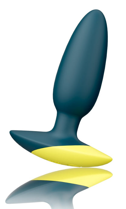 ROMP Bass Analplug konisches Design Seitenansicht mit sicherer Basis