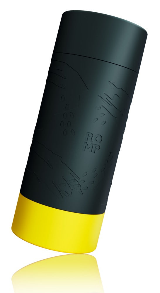 ROMP Dash Masturbator elegantes Design mit gelbem Detail