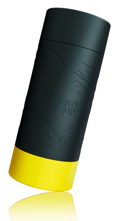 ROMP Dash Masturbator elegantes Design mit gelbem Detail