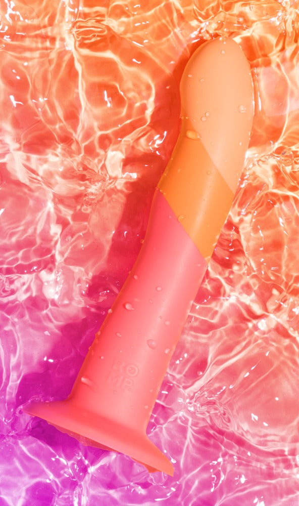 ROMP Dizi Dildo in pink mit elegantem Design und sanfter Oberfläche