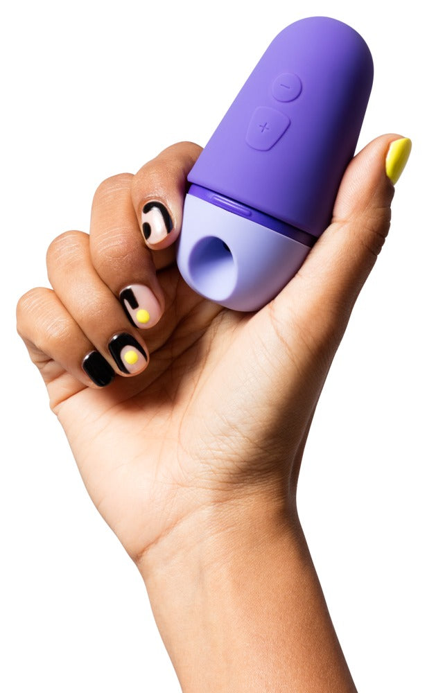 ROMP Free X Pulsator in der Hand – kompaktes, handliches Design