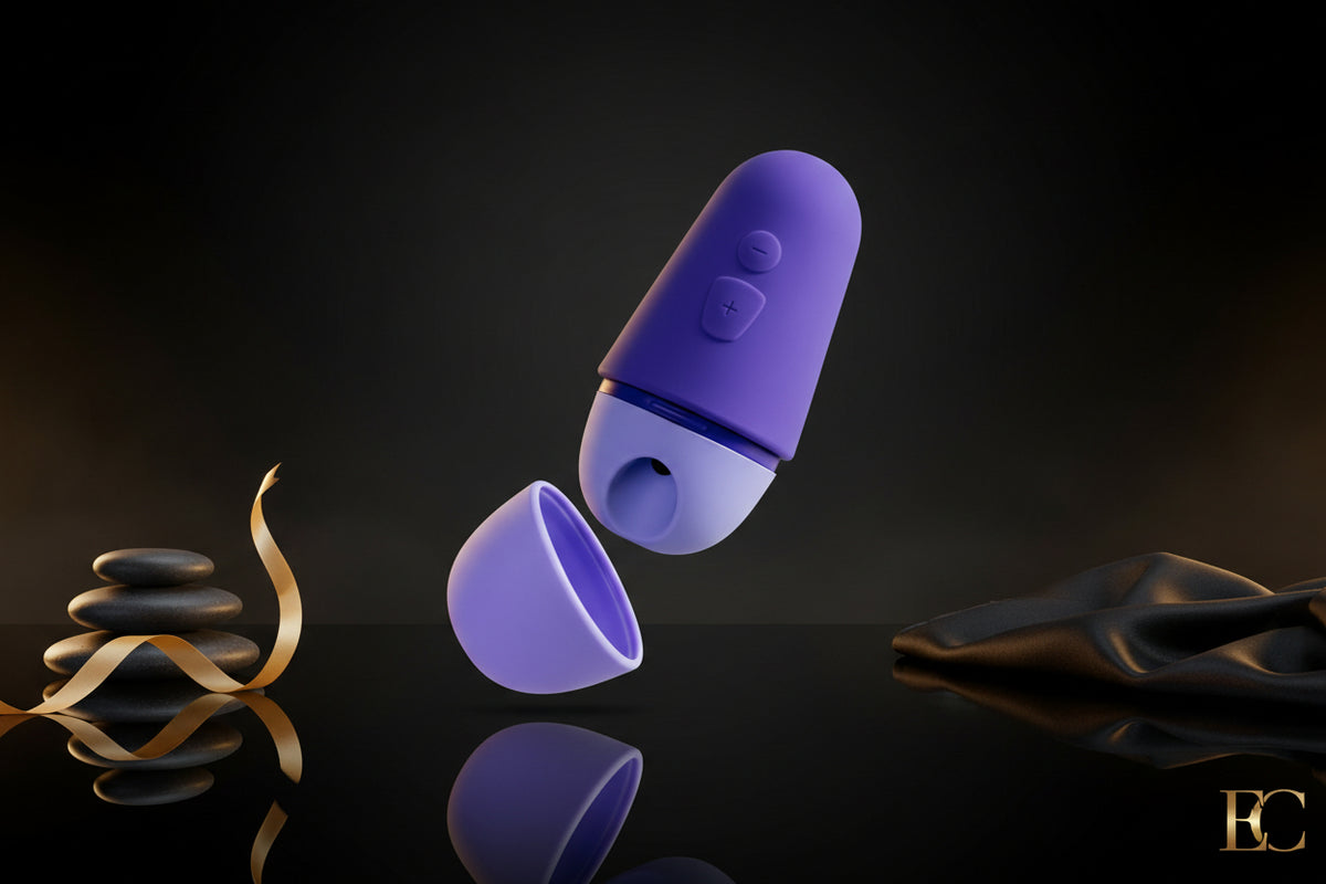 ROMP Free X Vibrator mit eleganter Form und Pleasure Air Technologie
