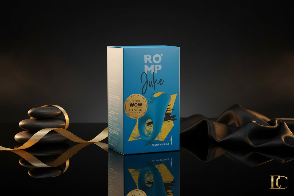 ROMP Juke Vibro Penisring Verpackung Produktbox