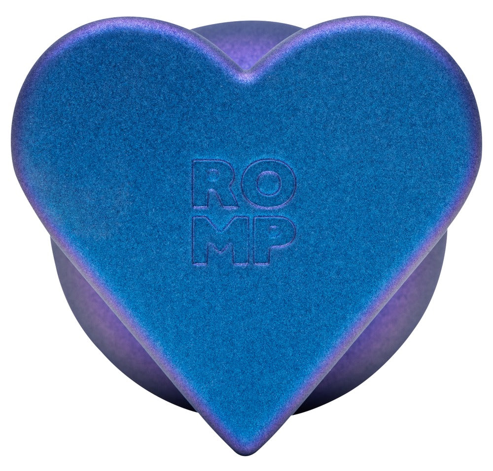 Herzförmiger Stopper des ROMP Luster Analplugs aus Silikon