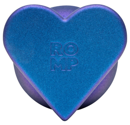 Herzförmiger Stopper des ROMP Luster Analplugs aus Silikon