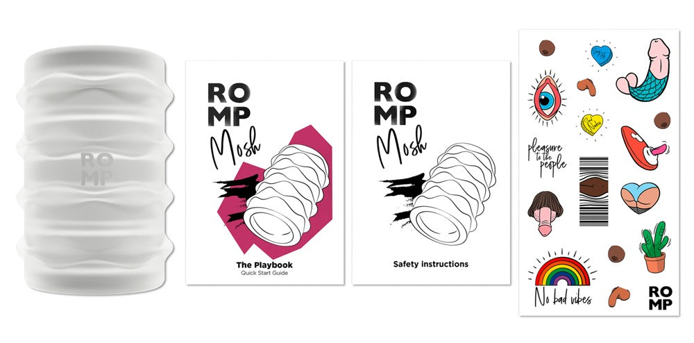 Lieferumfang des ROMP Mosh Masturbators im Überblick