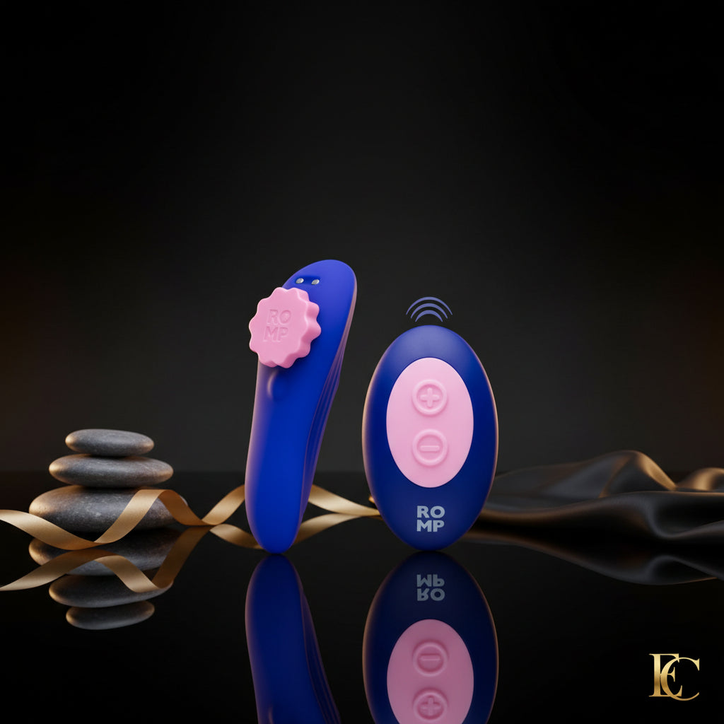 ROMP Party Panty-Vibrator für diskrete Intimität mit Fernbedienung.