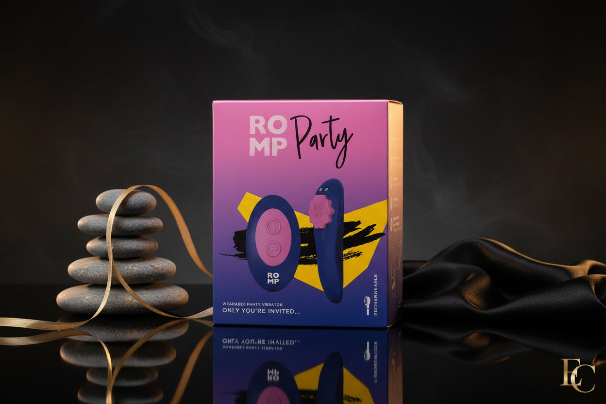ROMP Party Panty Vibrator Verpackung Produktbox