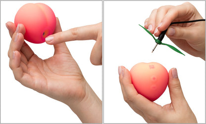 ROMP Pink Peach Steuerung über Knopfbedienung Detailaufnahme