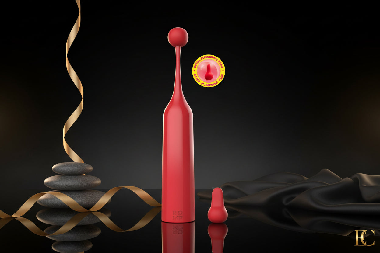 ROMP Pop Minivibrator mit Kugelaufsatz Detailansicht