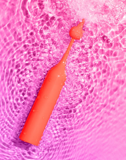 ROMP Pop Minivibrator Detail auf strukturierter Oberfläche