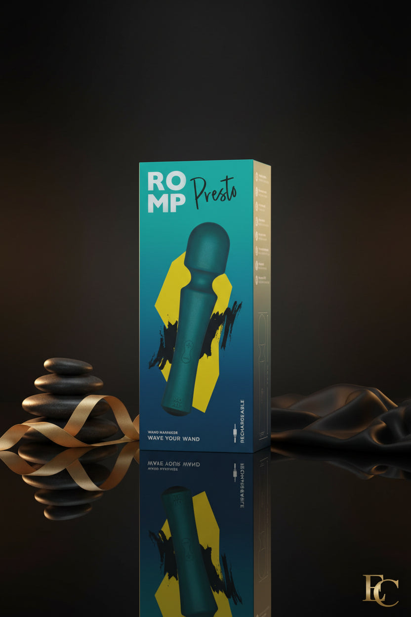 ROMP Presto Verpackung im modernen Box Design