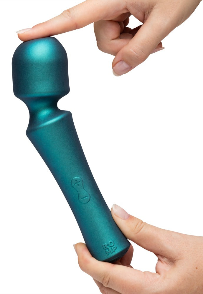 ROMP Presto mit flexiblem Silikon Massagekopf Detailansicht
