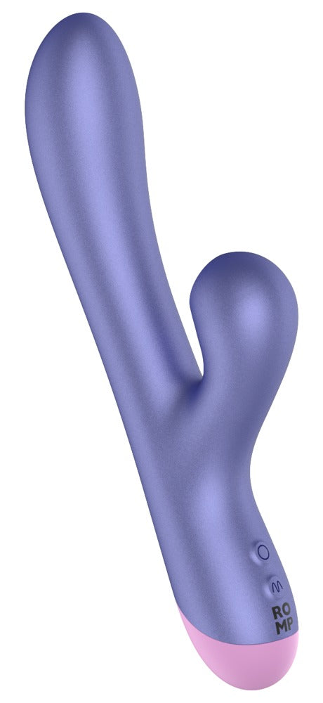 ROMP Pulse Rabbit Vibrator mit Klitoris-Pulsator und flexiblem Rabbit-Arm