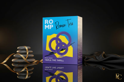 Verpackung des ROMP Remix Trio Penisring Sets