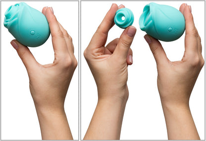 ROMP Rose Glow in der Hand gehalten für Anwendung und Design